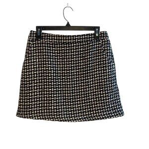 LoveRiche mini Skirt Women’s Black White Twead Size Small